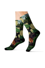 Henri Rousseau Tiger & Buffalo Socks - Objet D'Art