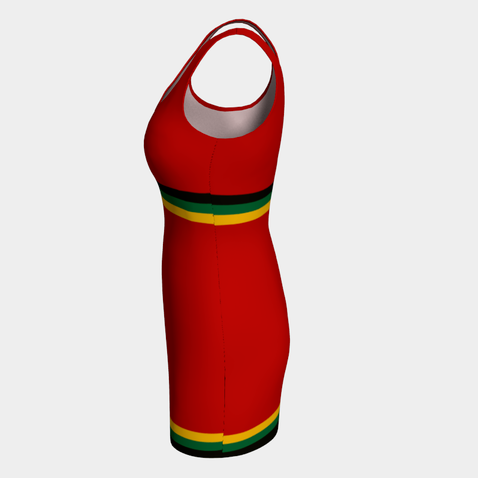 Pan African Bodycon Dress - Objet D'Art