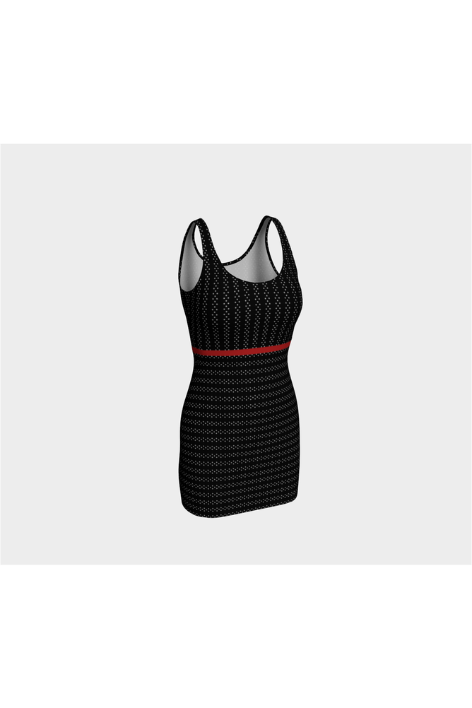 Striped Bodycon Dress - Objet D'Art