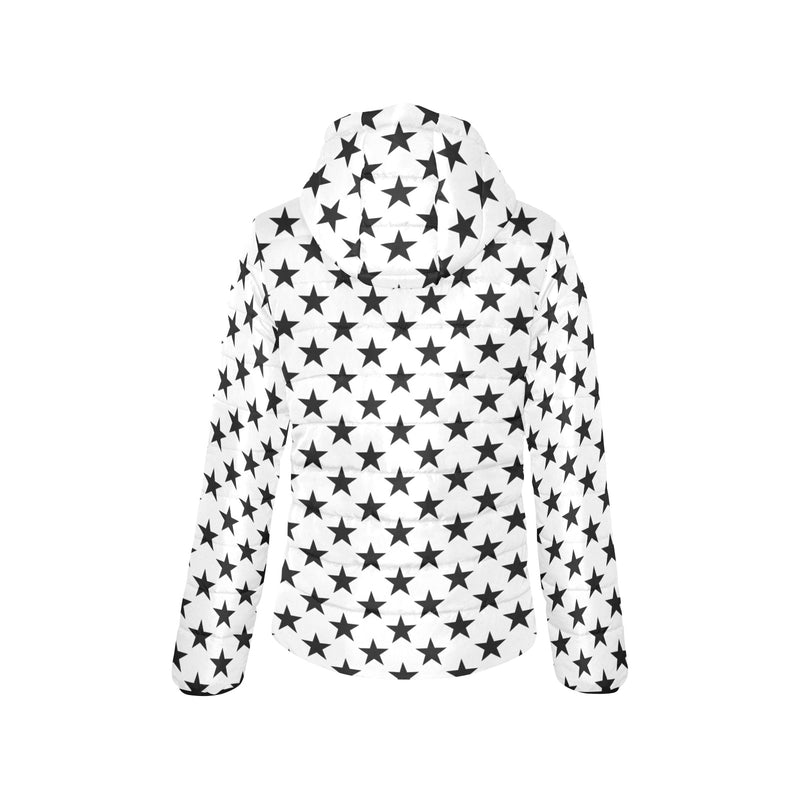 Allstars Women's Padded Hooded Jacket - Objet D'Art