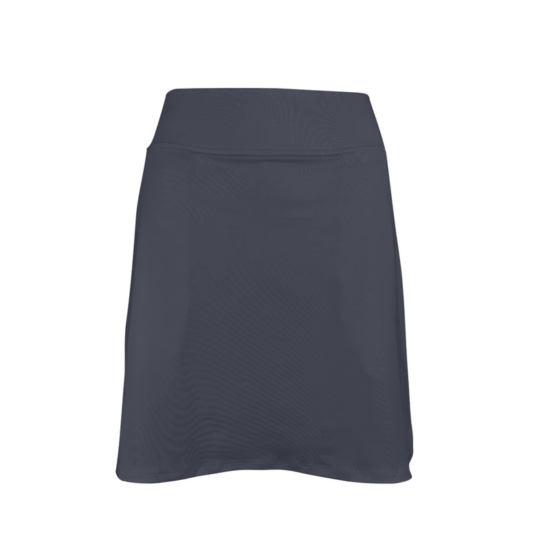 Gray Women's Golf Skirt with Pockets (Model D64) - Objet D'Art