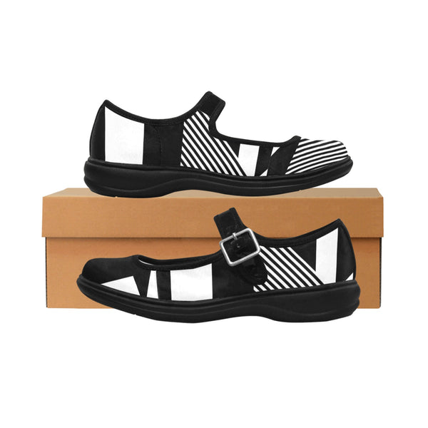 Bauhaus Mila Satin Women's Mary Jane Shoes (Model 4808) - Objet D'Art