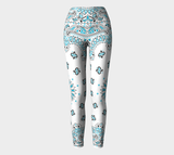 Bandana Print Yoga Leggings - Objet D'Art