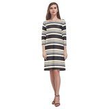 Preppy Stripe Rhea Loose Round Neck Dress - Objet D'Art