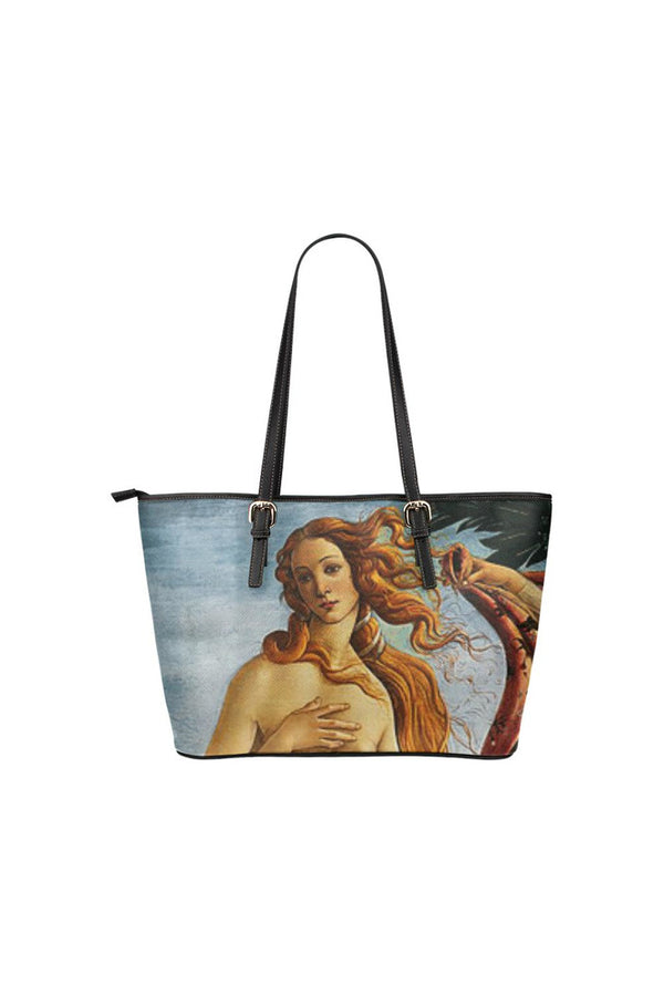 Birth of Venus Leather Tote Bag/Small - Objet D'Art