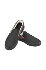 Spectral Lines Men's Slip-on Canvas Shoes (Model 019) - Objet D'Art