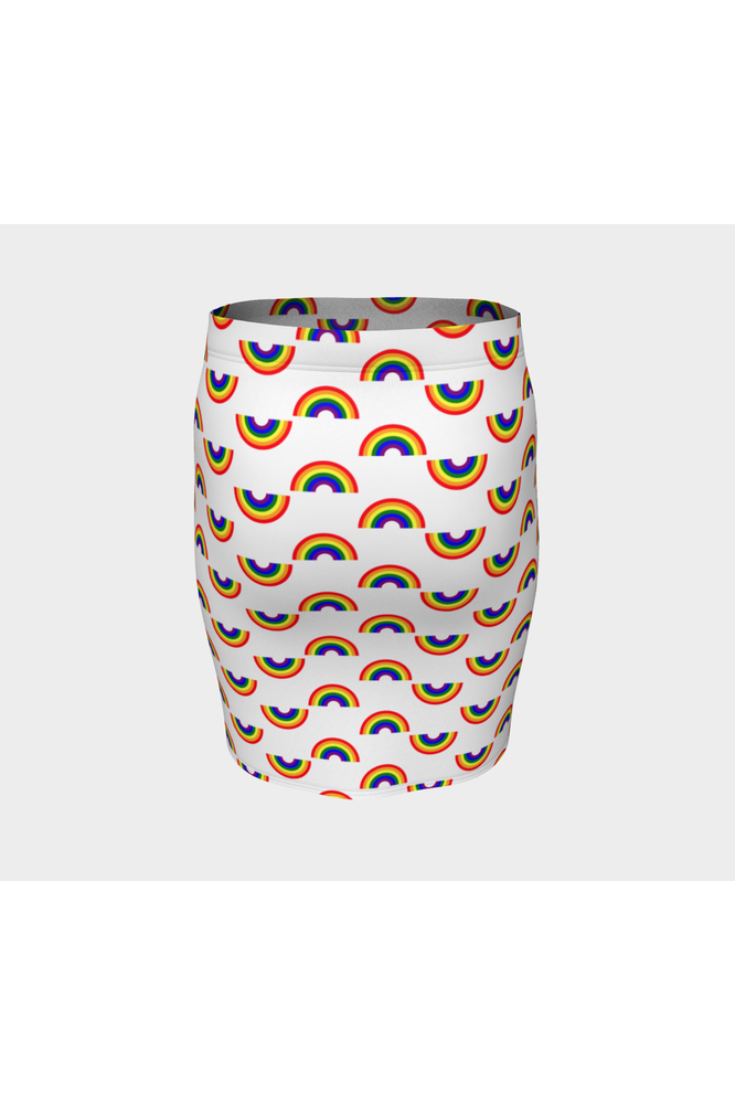 Rainbow Bright Fitted Skirt - Objet D'Art