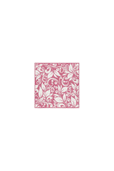 Floral Scroll hand Towel Pink Square Towel 13“x13” - Objet D'Art