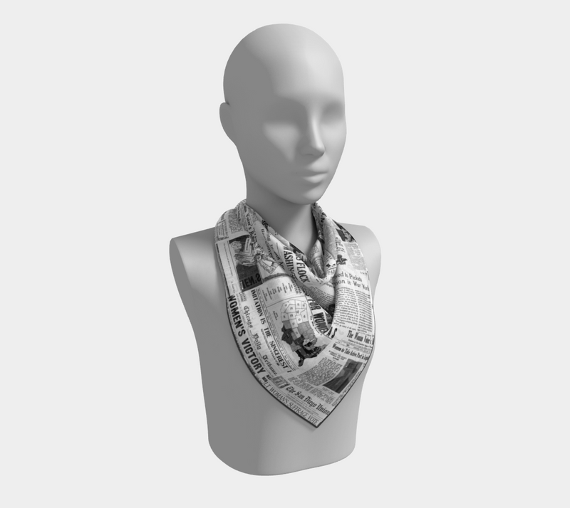 Women's Suffrage Square Scarf - Objet D'Art