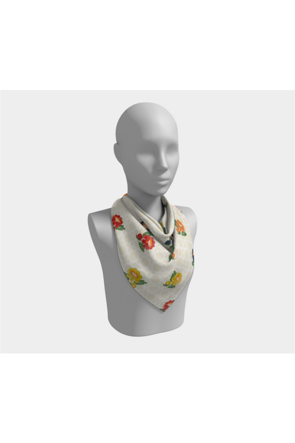 Floral Moments Square Scarf - Objet D'Art