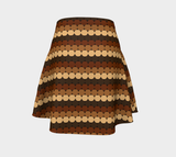 Caramel Fitted Skirt - Objet D'Art