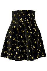 Floral Women's Skater Skirt - Objet D'Art