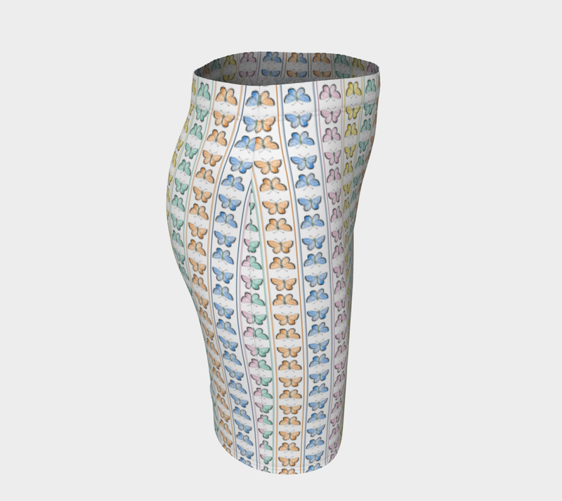 Kaleidoscope Fitted Skirt - Objet D'Art