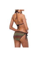 Spectral Lines Custom Bikini Swimsuit (Model S01) - Objet D'Art