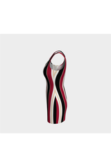Striped Bodycon Dress - Objet D'Art