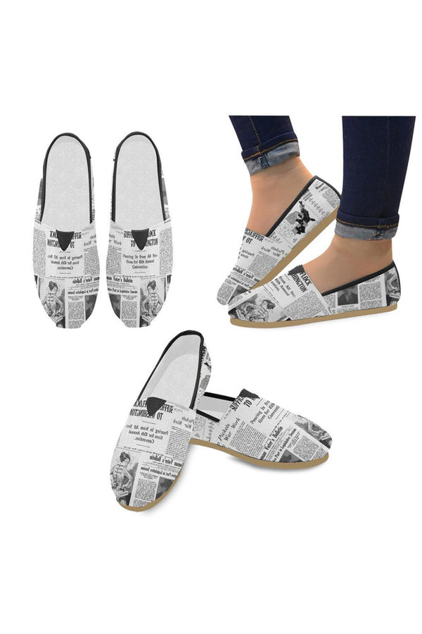 Women's Suffrage Unisex Casual Shoes - Objet D'Art