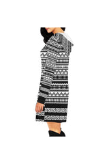 Aztec Hoodie Mini Dress - Objet D'Art