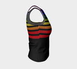 Spectral Bands Fitted Tank Top - Objet D'Art