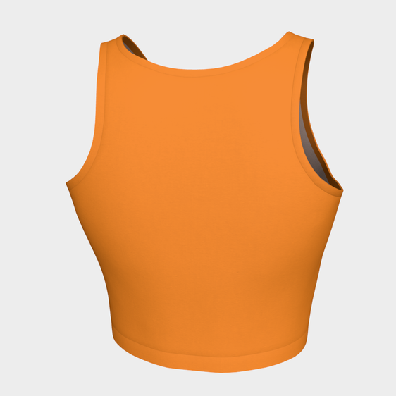 Orange Athletic Top - Objet D'Art