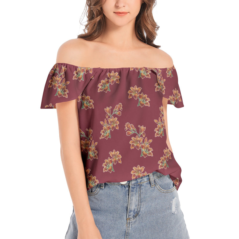 Tiger Lily Women's Off The Shoulder Top - Objet D'Art