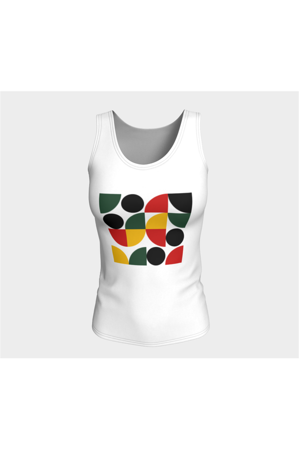 Bauhaus Africa Fitted Tank Top - Objet D'Art