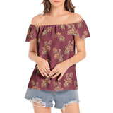 Tiger Lily Women's Off The Shoulder Top - Objet D'Art