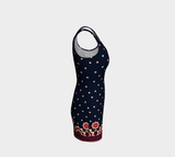 Starry Garden Bodycon Dress - Objet D'Art