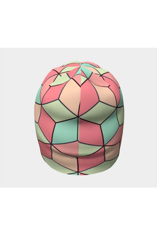 Pastel Isometrics Beanie - Objet D'Art