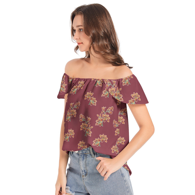 Tiger Lily Women's Off The Shoulder Top - Objet D'Art