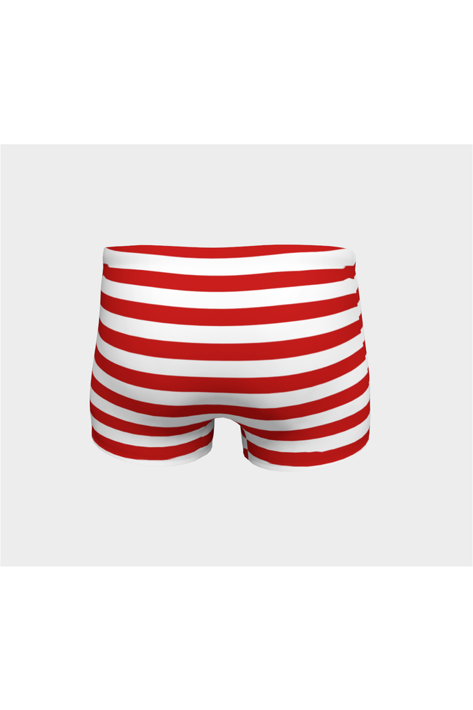 Red Striped Shorts - Objet D'Art