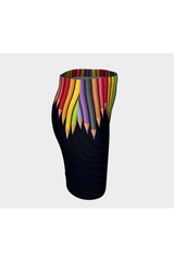 Color Pencil Art Athletic Top - Objet D'Art