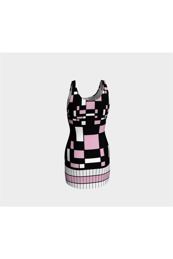 Mondrian Bodycon Dress - Objet D'Art