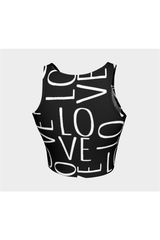 LOVE LOVE LOVE ATHLETIC TOP - Objet D'Art