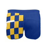 Barbados USA Men's Swim Trunks with Zipper Pocket - Objet D'Art