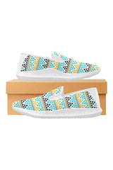 d17 delta top back Orion Slip-on Women's Canvas Sneakers (Model 042) - Objet D'Art