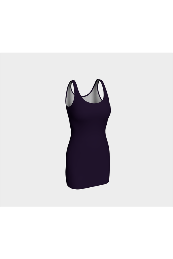 Plum Bodycon Dress - Objet D'Art