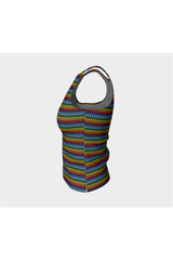 Spectral Corduroy Fitted Tank Top - Objet D'Art