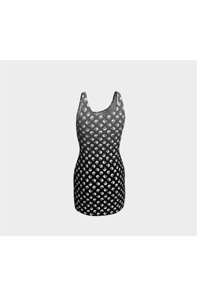 Skull-Ka Dot Bodycon Dress - Objet D'Art