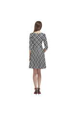 BW D20 -SLEEVE Tethys Half-Sleeve Skater Dress(Model D20) - Objet D'Art