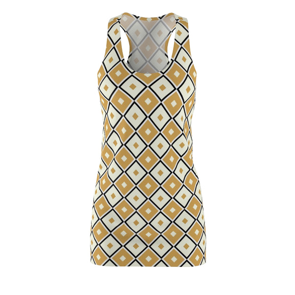 Diamond Life Women's Cut & Sew Racerback Dress - Objet D'Art