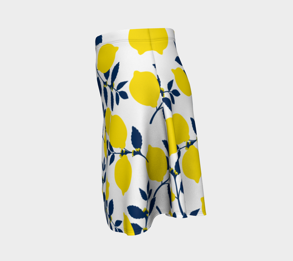 Lemony Fresh Flare Skirt - Objet D'Art