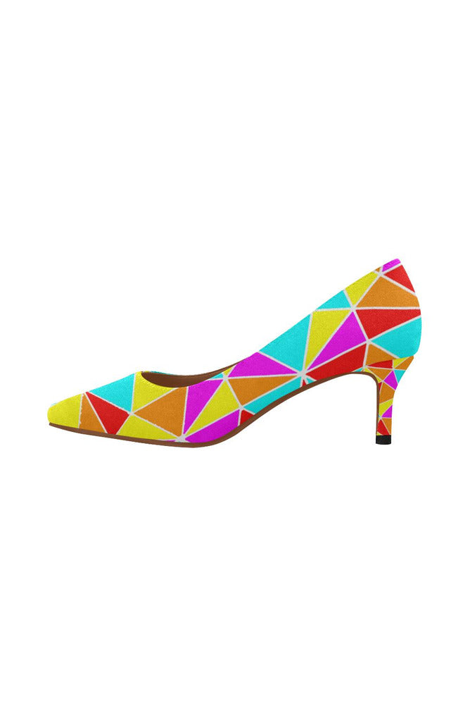 Fiesta Time Women's Pointed Toe Low Heel Pumps - Objet D'Art