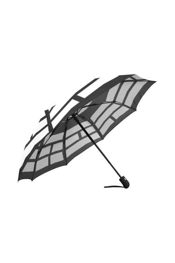 Yin and Yang Chinese Script Auto-Foldable Umbrella (Model U04) - Objet D'Art
