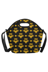 USA - HOOD SIDE Neoprene Lunch Bag/Large (Model 1669) - Objet D'Art