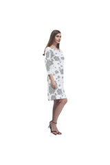 silv 2 Rhea Loose Round Neck Dress(Model D22) - Objet D'Art