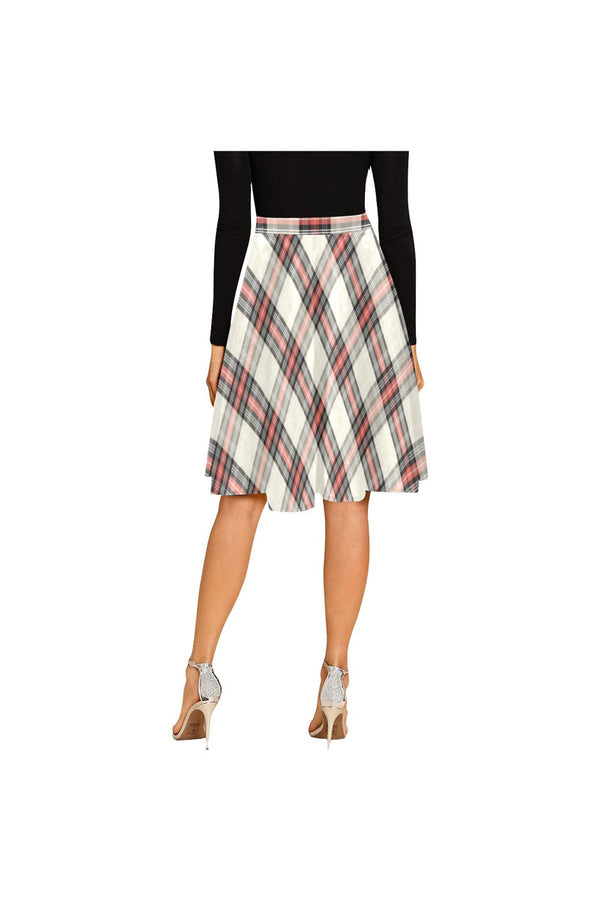 Plaid Melete Pleated Midi Skirt - Objet D'Art