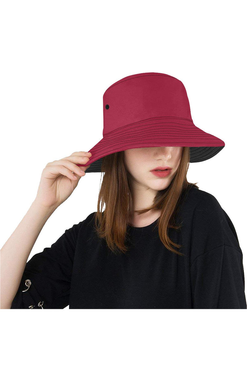 Jester Red Bucket Hat - Objet D'Art