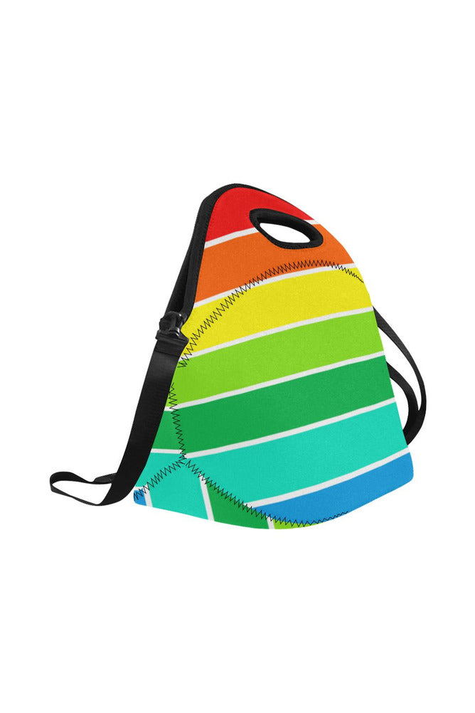 Rainbow Bright Artsadd Neoprene Lunch Bag/Large (Model 1669) - Objet D'Art