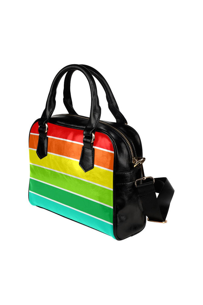 Rainbow Bright Artsadd Shoulder Handbag (Model 1634) - Objet D'Art