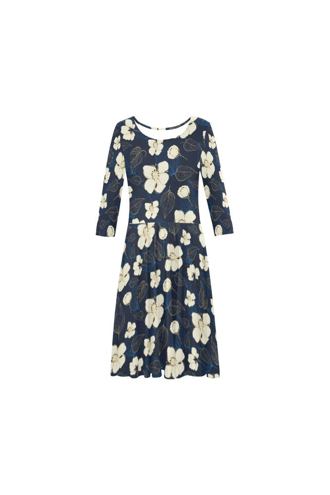D20 SLEEVE Elbow Sleeve Ice Skater Dress (D20) - Objet D'Art